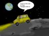 Cartoon: The navigator (small) by Hezz tagged road,to,paris