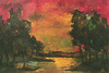 Cartoon: night at  the river (small) by Saky tagged oil