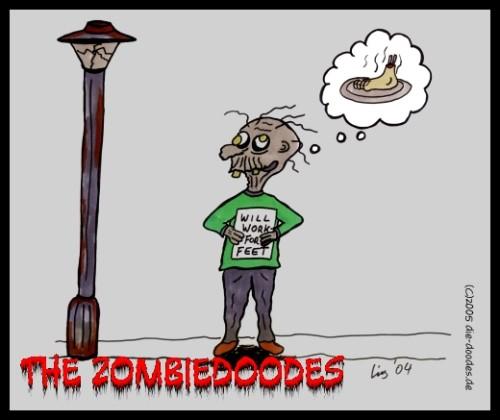 Cartoon: Jobcrisis (medium) by cvhmedia tagged zombie