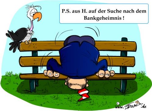Cartoon: Bankgeheimnis (medium) by Trumix tagged bankgeheimnis,peer,steinbrueck,finanzkrise,trumix