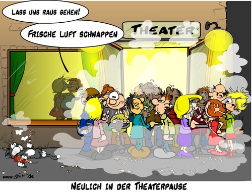 Cartoon: Frische Luft schnappen (medium) by Trumix tagged nichtraucherschutz,rauchverbot,gastronomie,raucher,zigaretten,tabak,trummix