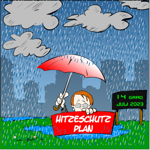 Cartoon: Hitzewelle faellt heute aus (medium) by Trumix tagged hitzeschutz,hitzewelle,hitze,lauterbach,kältewelle,dauerregen,klima,wetter,hitzeschutz,hitzewelle,hitze,lauterbach,kältewelle,dauerregen,klima,wetter