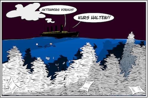 Cartoon: Kurshalten ... (medium) by Trumix tagged korruption,asylamt,bremen,bestechung,bundesflüchtlingsamt,bamf,korruption,asylamt,bremen,bestechung,bundesflüchtlingsamt,bamf