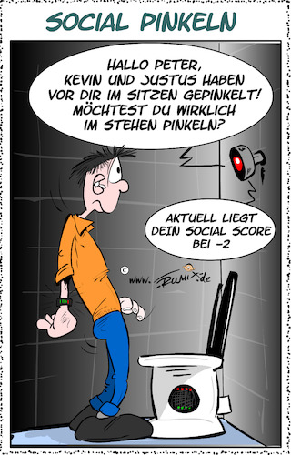 Cartoon: Social Pinkeln (medium) by Trumix tagged ki,jesuismaxmustermann,ai,kuenstliche,intelligenz,okgoogle,alexa,siri,trumix,cartoons,app,smartphone,smarthome,baby,mama,google,ki,jesuismaxmustermann,ai,kuenstliche,intelligenz,okgoogle,alexa,siri,trumix,cartoons,app,smartphone,smarthome,baby,mama,google