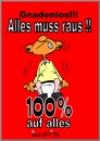 Cartoon: Alles muss raus (small) by Trumix tagged aktion,angebot,ausverkauf,bin,ich,blöd,media,markt,rabat,trummix
