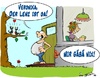 Cartoon: Der Lenz ist da (small) by Trumix tagged veronika,fruehling,gefuehle,trummix,lenz