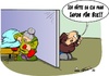 Cartoon: Die Steuerfahnder warten ... (small) by Trumix tagged geld,lichtenstein,schweiz,steuerbetrug,steuerfahndung,steuerhinterziehung,trummix,steuerflucht