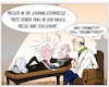 Cartoon: Messerklinge in die Fresse (small) by Trumix tagged chemnitz,kiz,konzert,wirsindmehr,gewalt,verherrlichende,texte,brutalität,hiphop