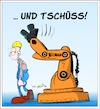 Cartoon: Neulich in der Fabrikhalle (small) by Trumix tagged ki,robotik,arbeitswelt,roboter,digitalisierung,industrie,hannover,messe