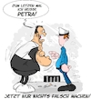 Cartoon: Wie darf ich sie ansprechen (small) by Trumix tagged gendern,diskriminierung,divers,ersiees,namenswechsel,namensänderung,geschlecht,vornamen