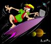 Cartoon: Xtreme Surfer (small) by Trumix tagged surfer,surfing,sport