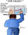 Cartoon: CALDO (small) by Grieco tagged grieco,governo,berlusconi,temperature,caldo