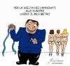 Cartoon: IL METRO (small) by Grieco tagged grieco,berlusconi,candidature,elezioni,europee,veline