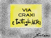 Cartoon: Via via (small) by Grieco tagged grieco,craxi,milano