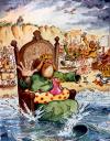 Cartoon: King Canute (small) by Nick Lyons tagged king,canute