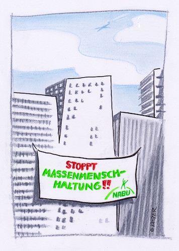 Cartoon: menschenmassen (medium) by Petra Kaster tagged wohnen,immobilienmalrkt,wohnungsnot,hochhäuser,sozialwohnungen,massentiehaltung,wohnungsmarkt,immobilienpreise,immobilenmakler,mieten,städte,wohnraum,spekulanten,wohungsbaugesellschaften,wohngeld,mietspiegel,wohnen,immobilienmalrkt,wohnungsnot,hochhäuser,sozialwohnungen,massentiehaltung,wohnungsmarkt,immobilienpreise,immobilenmakler,mieten,städte,wohnraum,spekulanten,wohungsbaugesellschaften,wohngeld,mietspiegel