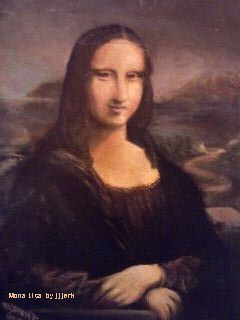 Cartoon: Mona Lisa (medium) by jjjerk tagged mona,lisa,la,gioconda,italy