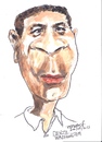 Cartoon: Denzel Washington (small) by jjjerk tagged denzel washington actor american cartoon caricature film movie