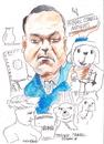Cartoon: Michael Connell antiques (small) by jjjerk tagged michael,connell,antique,cartoon,shop,francis,street,dublin,paddington,vase,dogs,china,rum,irish,ireland,famous