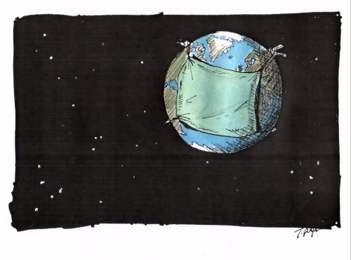 Cartoon: no title (medium) by plassmann tagged pandemie,medicin