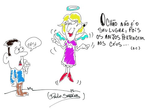 Cartoon: POEMAS (medium) by PAULO HSERRALVO tagged poemas