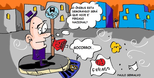 Cartoon: QUADRINHOS (medium) by PAULO HSERRALVO tagged charges