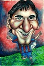 Cartoon: Lionel Messi (small) by gogna caricaturas tagged messi