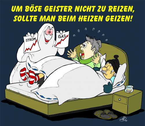 Cartoon: Albträume (medium) by MiS09 tagged albträume,gaspreise,strompreise,armut,inflation,abgaben,steuern,heizkostenerhöhung