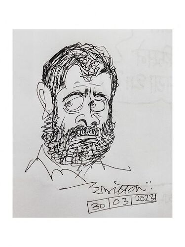 Cartoon: rahul gandhi (medium) by cartoonist Abhishek tagged rahulgandhi,rahul,congress,indian,politics