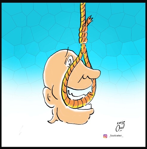 Cartoon: dont execution (medium) by Hossein Kazem tagged dont,execution