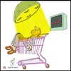 Cartoon: bye buy (small) by Hossein Kazem tagged poor,buy