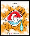 Cartoon: earthquake in izmir (small) by Hossein Kazem tagged earthquake,in,izmir