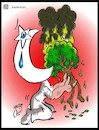 Cartoon: fire in turkey (small) by Hossein Kazem tagged fire,in,turkey