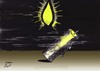 Cartoon: light and wind (small) by Hossein Kazem tagged light,and,wind