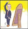 Cartoon: sedef kabas v  Erdogan (small) by Hossein Kazem tagged sedef,kabasv,erdogan