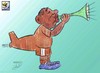 Cartoon: voice in world cup 2010 (small) by Hossein Kazem tagged voice in world cup 2010