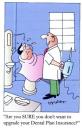 Cartoon: Dental Plan Insurance (small) by Dave Parker tagged dentist,insurance,health,tooth