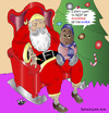 Cartoon: All I want for Christmas........ (small) by DaD O Matic tagged cartoon,correction