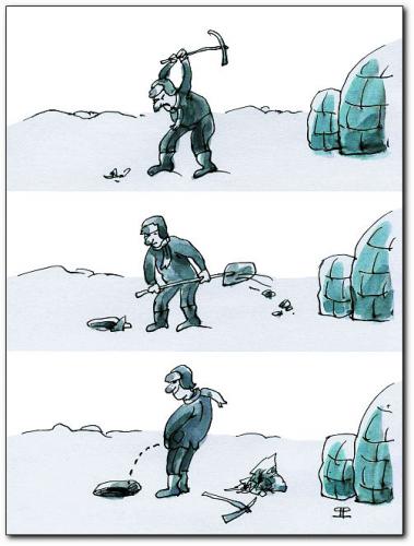Cartoon: innovation2004 (medium) by penapai tagged ice