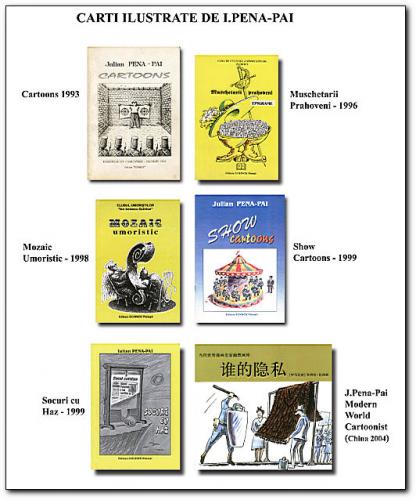 Cartoon: my cartoon books (medium) by penapai tagged books
