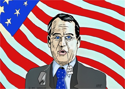 Cartoon: American politics (medium) by tonyp tagged arp,america,politics,arptoons