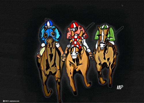 Cartoon: Let em Run (medium) by tonyp tagged arp,horse,racing,arptoons