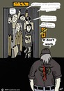 Cartoon: Elevator predigests (small) by tonyp tagged arp,elevator,arptoons,fat,people,rude