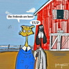 Cartoon: fed visit (small) by tonyp tagged arp pot arptoons wacom cartoons dreams music ipad camera tonyp