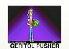 Cartoon: Geritol Pusher (small) by tonyp tagged arp,geritol,drinking,hippie,60,years,old