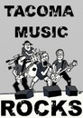 Cartoon: LITTLE ROCK BAND POSTER (small) by tonyp tagged arp,poster,little,band,music,guitar,drums,arptoons