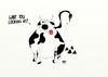 Cartoon: Looking at (small) by tonyp tagged arp,cow,look,looking,arptoons