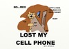 Cartoon: Lost cell phone (small) by tonyp tagged arp lost cell phone arptoons