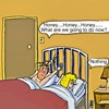 Cartoon: Wake up Honey (small) by tonyp tagged sex arp arptoons tonyp bed