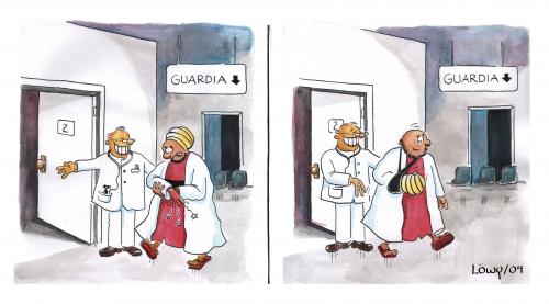 Cartoon: resources (medium) by dloewy tagged medicine